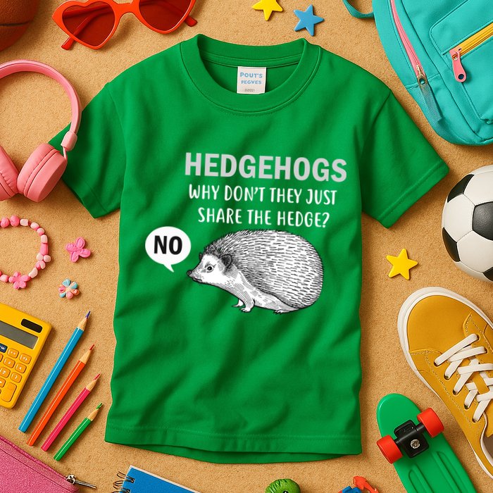 Hedgehogs Can't Share Kids T-Shirt
