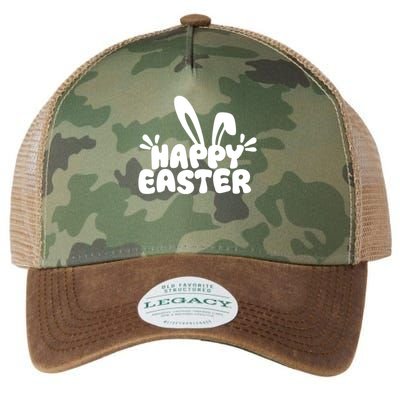 Happy Easter Easter Sunday Legacy Tie Dye Trucker Hat