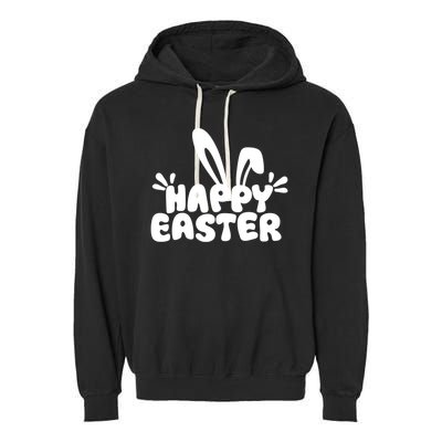 Happy Easter Easter Sunday Garment-Dyed Fleece Hoodie