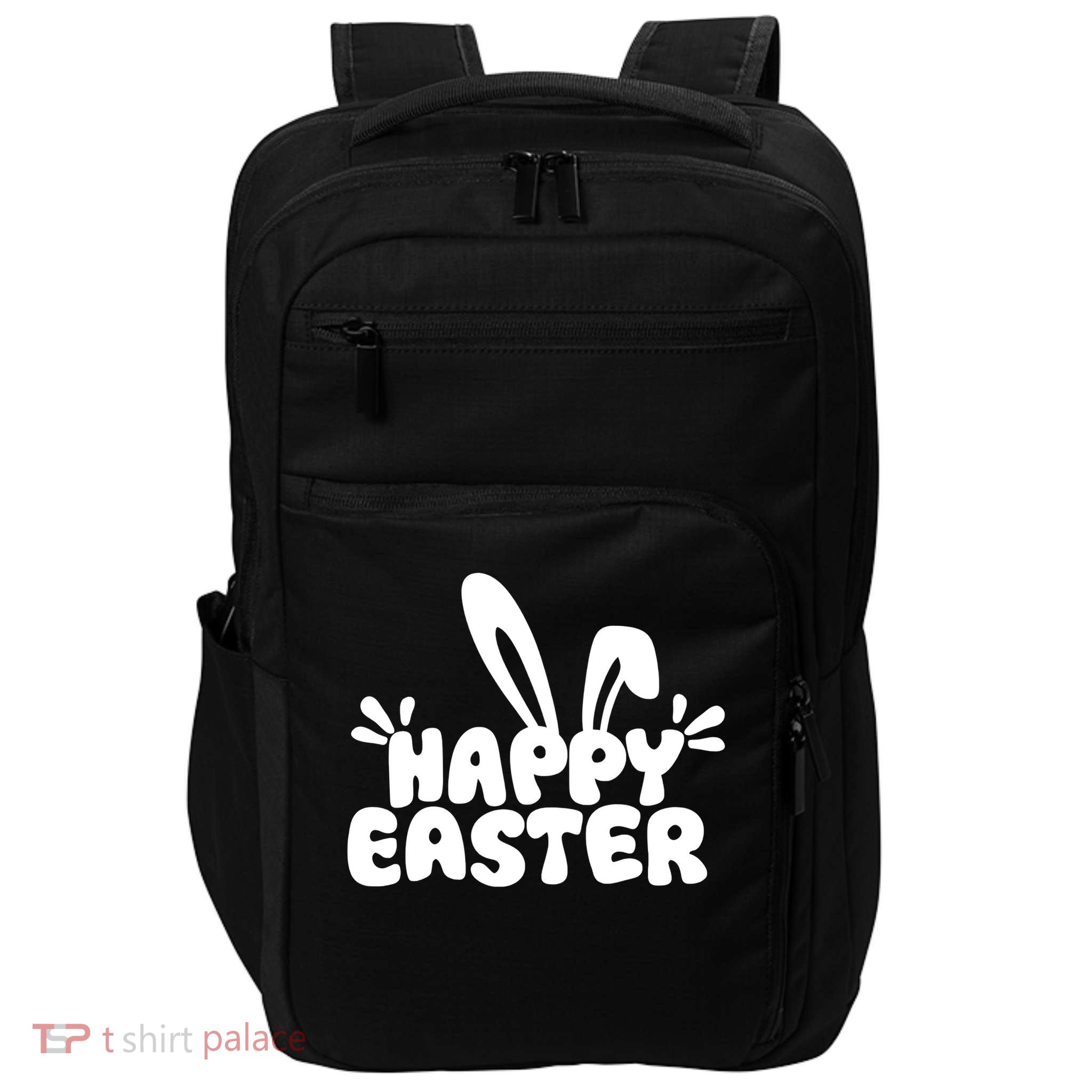 Happy Easter Easter Sunday Impact Tech Backpack