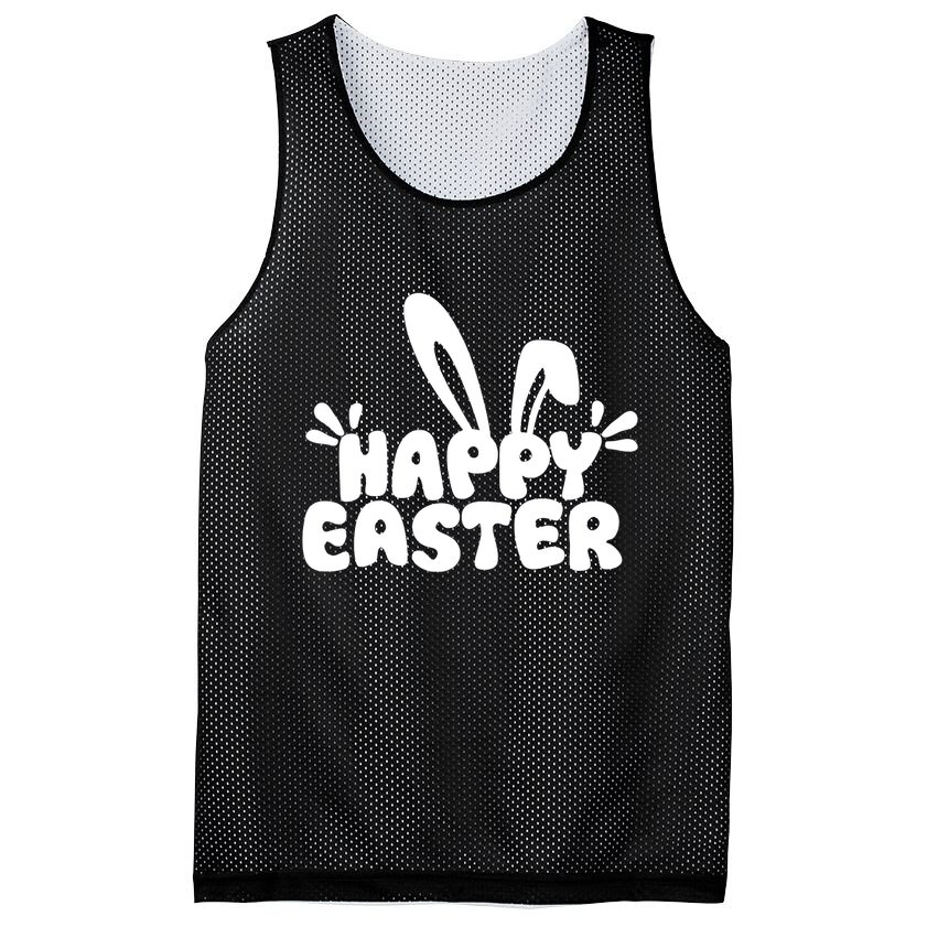 Happy Easter Easter Sunday Mesh Reversible Basketball Jersey Tank