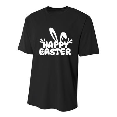 Happy Easter Easter Sunday Youth Performance Sprint T-Shirt
