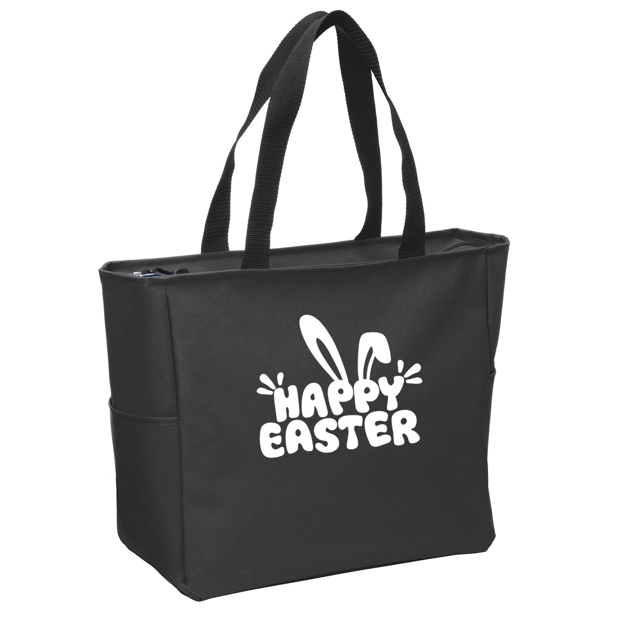 Happy Easter Easter Sunday Zip Tote Bag