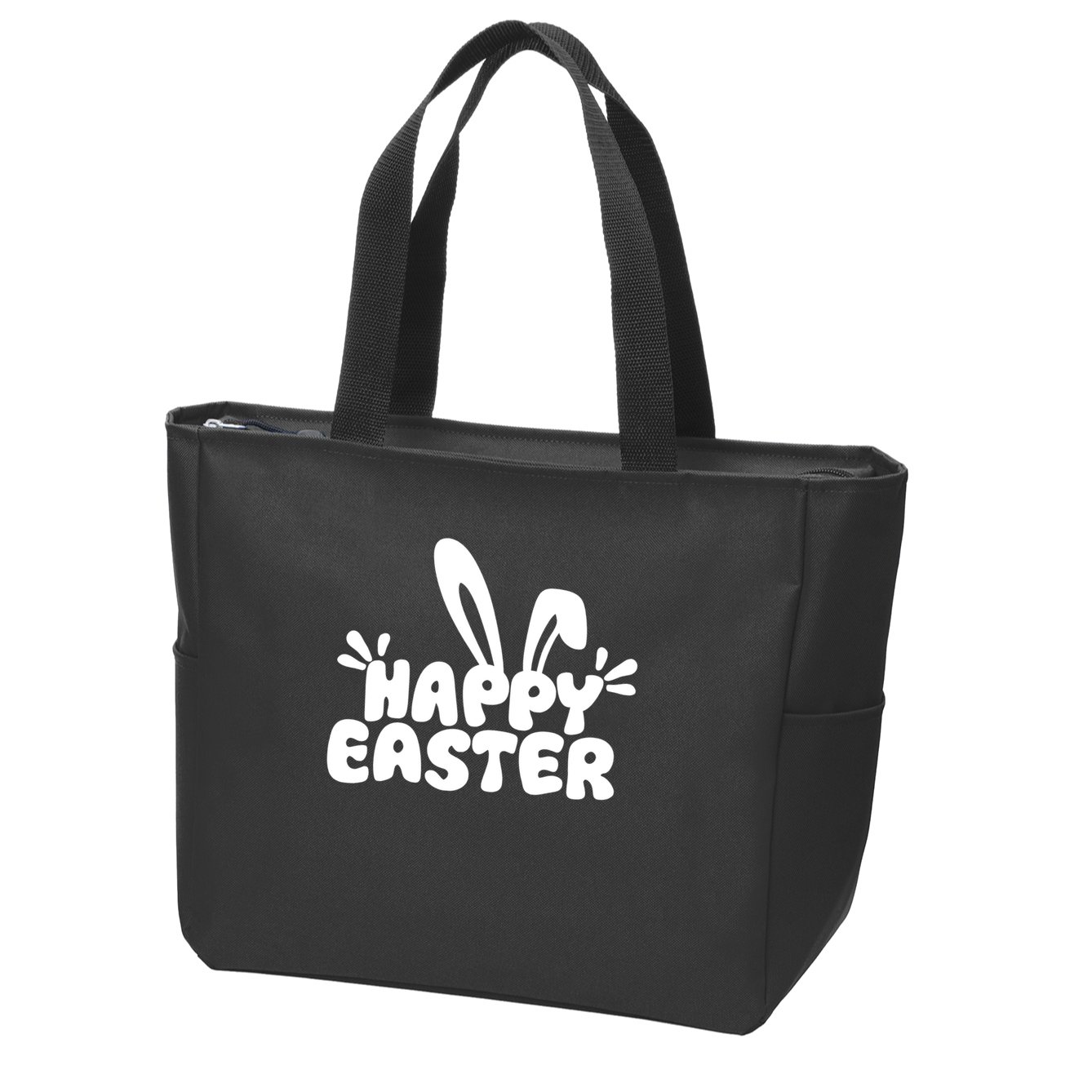 Happy Easter Easter Sunday Zip Tote Bag