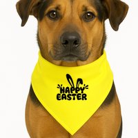 Happy Easter Easter Sunday USA-Made Doggie Bandana