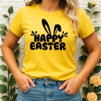 Happy Easter Easter Sunday Womens T-Shirt