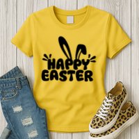 Happy Easter Easter Sunday Womens T-Shirt