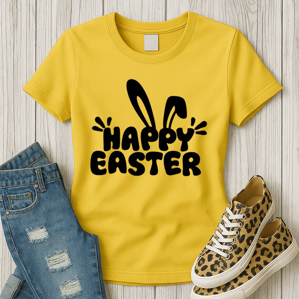 Happy Easter Easter Sunday Womens T-Shirt