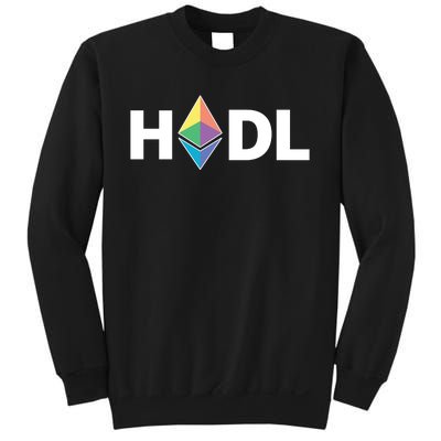 HODL Ethereum, Ethereum Logo Cryptocurrency, Funny HODL ETH Sweatshirt