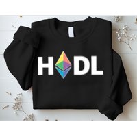 HODL Ethereum, Ethereum Logo Cryptocurrency, Funny HODL ETH Sweatshirt