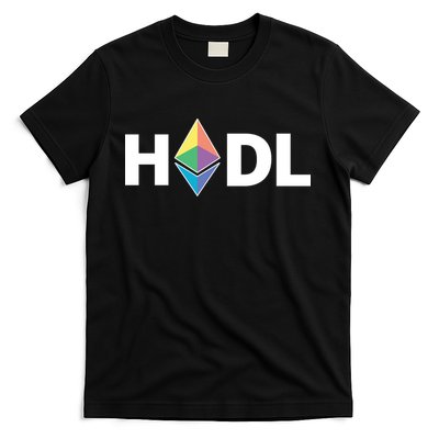 HODL Ethereum, Ethereum Logo Cryptocurrency, Funny HODL ETH T-Shirt