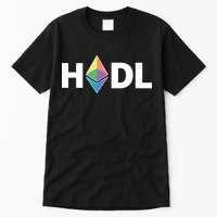 HODL Ethereum, Ethereum Logo Cryptocurrency, Funny HODL ETH Tall T-Shirt