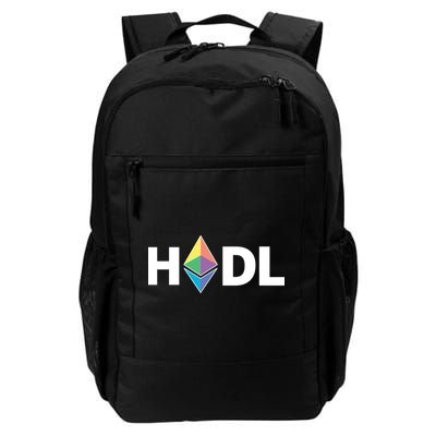 HODL Ethereum, Ethereum Logo Cryptocurrency, Funny HODL ETH Backpack