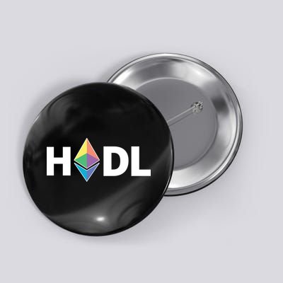 HODL Ethereum, Ethereum Logo Cryptocurrency, Funny HODL ETH Button