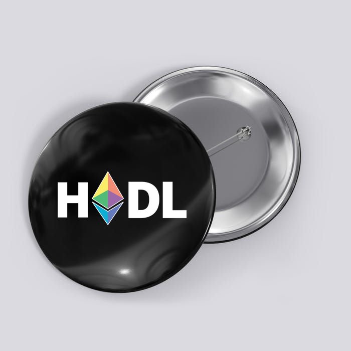 HODL Ethereum, Ethereum Logo Cryptocurrency, Funny HODL ETH Button