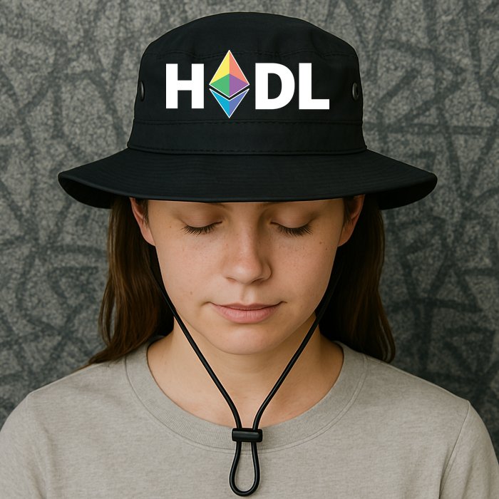 HODL Ethereum, Ethereum Logo Cryptocurrency, Funny HODL ETH Bucket Hat