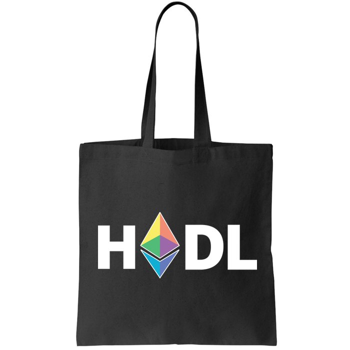 HODL Ethereum, Ethereum Logo Cryptocurrency, Funny HODL ETH Bag