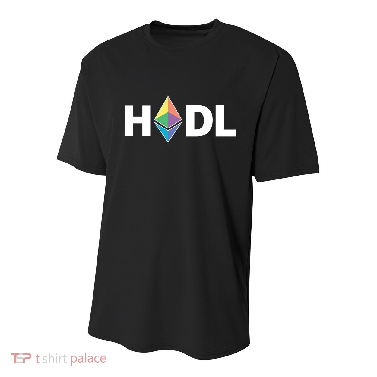 HODL Ethereum, Ethereum Logo Cryptocurrency, Funny HODL ETH Youth Performance Sprint T-Shirt