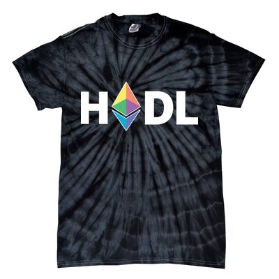 HODL Ethereum, Ethereum Logo Cryptocurrency, Funny HODL ETH Tie-Dye T-Shirt