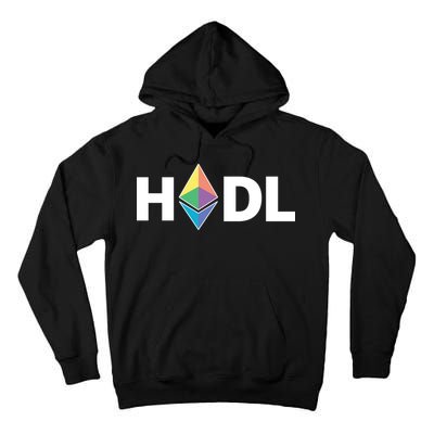 HODL Ethereum, Ethereum Logo Cryptocurrency, Funny HODL ETH Tall Hoodie