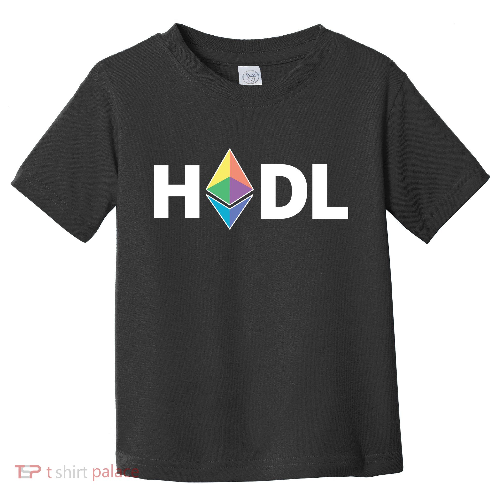 HODL Ethereum, Ethereum Logo Cryptocurrency, Funny HODL ETH Toddler T-Shirt