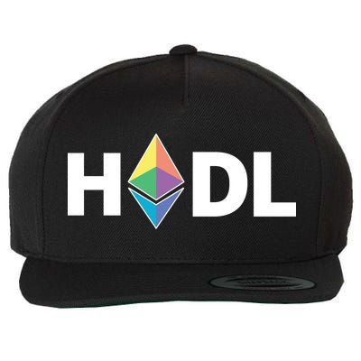 HODL Ethereum, Ethereum Logo Cryptocurrency, Funny HODL ETH Wool Snapback Cap