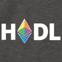 HODL Ethereum, Ethereum Logo Cryptocurrency, Funny HODL ETH Vector Backpack