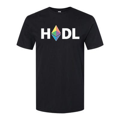 HODL Ethereum, Ethereum Logo Cryptocurrency, Funny HODL ETH Softstyle® CVC T-Shirt