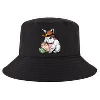 Howdy Easter Egg Bunny Illustration Rabbit Cool Comfort Performance Bucket Hat