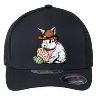 Howdy Easter Egg Bunny Illustration Rabbit Flexfit Unipanel Trucker Cap