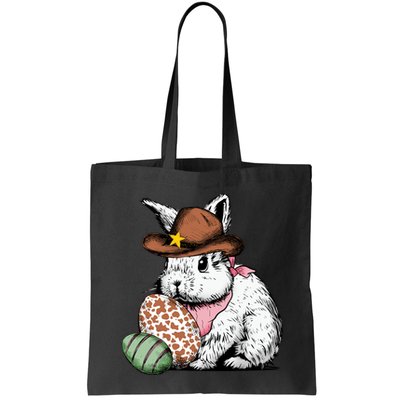 Howdy Easter Egg Bunny Illustration Rabbit Bag