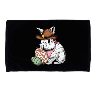 Howdy Easter Egg Bunny Illustration Rabbit Microfiber Hand Towel
