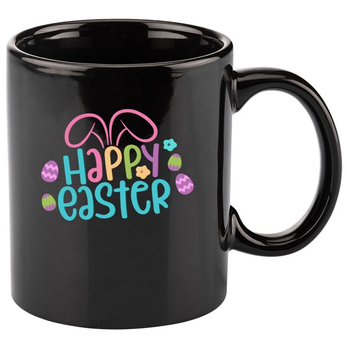 Happy Easter Easter Sunday 11oz C Handle Ceramic Mug