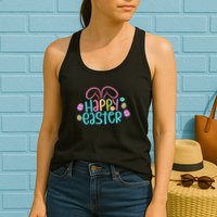Happy Easter Easter Sunday Womens Tank Top