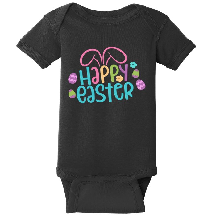 Happy Easter Easter Sunday Baby Bodysuit
