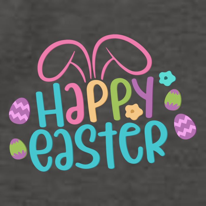 Happy Easter Easter Sunday Vector Backpack