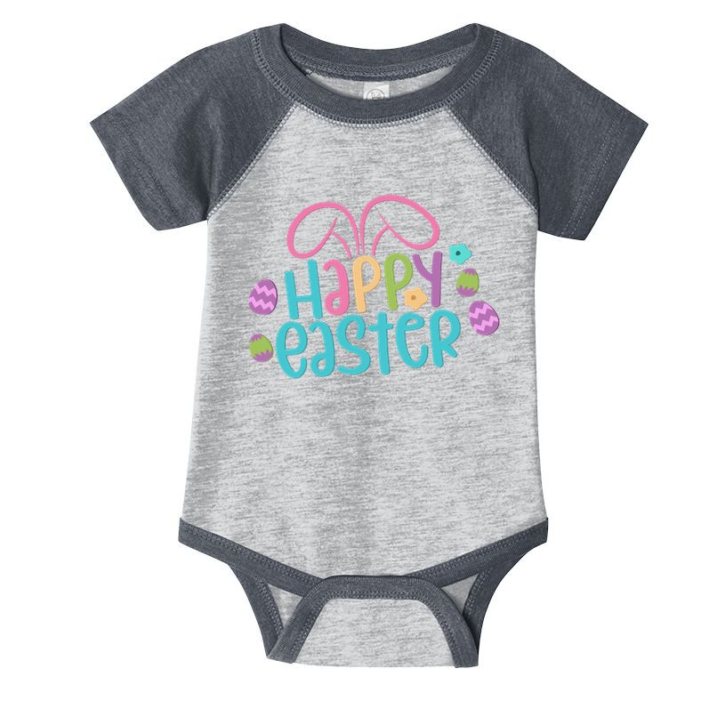 Happy Easter Easter Sunday Infant Baby Jersey Bodysuit