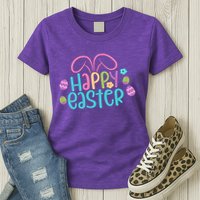 Happy Easter Easter Sunday Womens T-Shirt