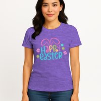 Happy Easter Easter Sunday Womens T-Shirt