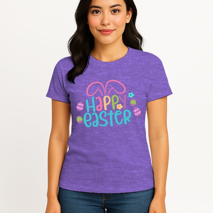Happy Easter Easter Sunday Womens T-Shirt