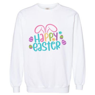 Happy Easter Easter Sunday Garment-Dyed Sweatshirt