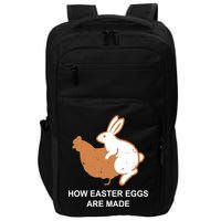 How Easter Eggs Are Made Funny Sarcastic Impact Tech Backpack
