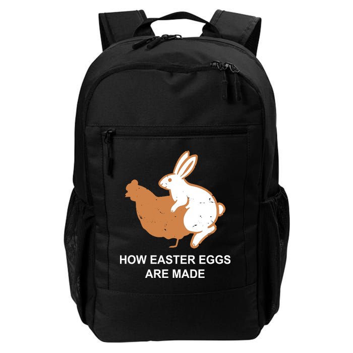 How Easter Eggs Are Made Funny Sarcastic Backpack