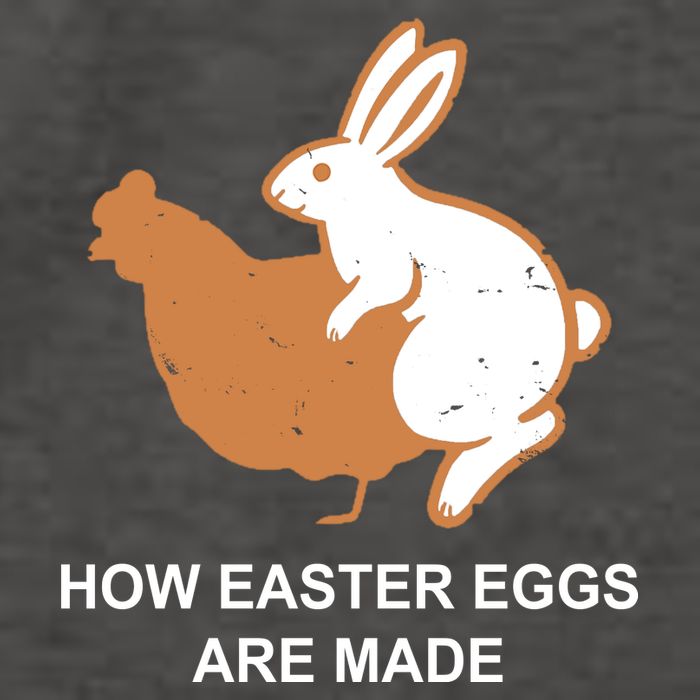 How Easter Eggs Are Made Funny Sarcastic Vector Backpack