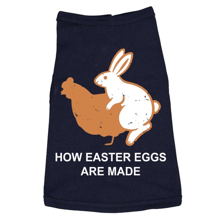 How Easter Eggs Are Made Funny Sarcastic Doggie Tank