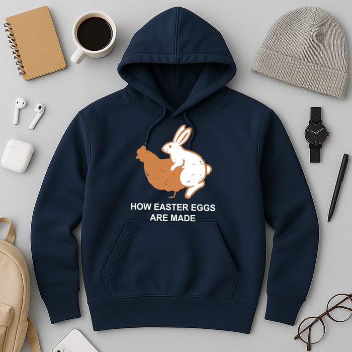 How Easter Eggs Are Made Funny Sarcastic Hoodie