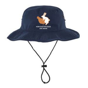 How Easter Eggs Are Made Funny Sarcastic Legacy Cool Fit Booney Bucket Hat