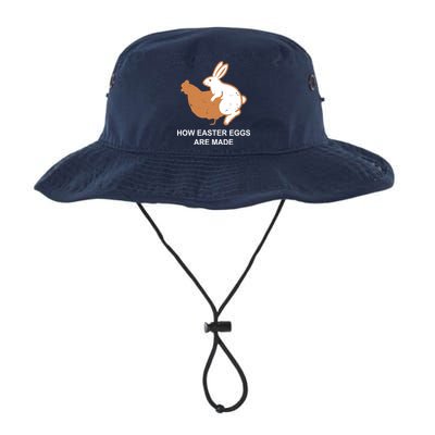 How Easter Eggs Are Made Funny Sarcastic Bucket Hat