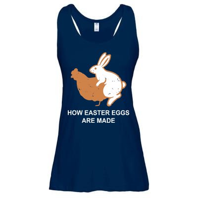 How Easter Eggs Are Made Funny Sarcastic Ladies Essential Flowy Tank