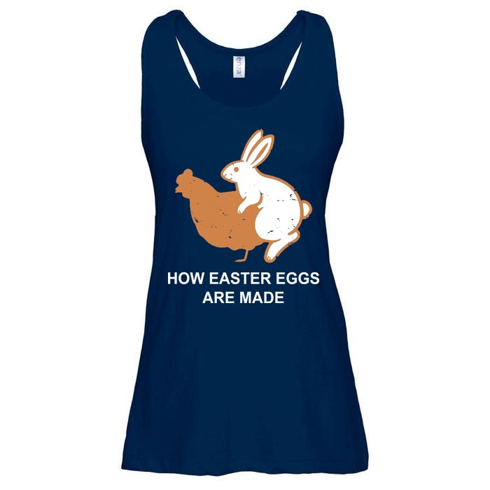 How Easter Eggs Are Made Funny Sarcastic Ladies Essential Flowy Tank